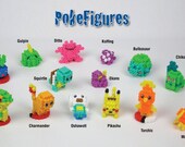 Pokemon Perler Bead 3D Action Figures