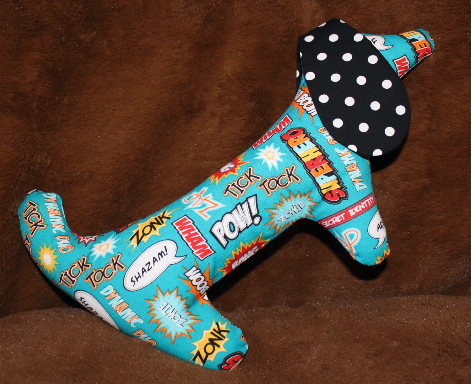 Super B the Kayeighkins Stuffed Dog