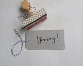 Hooray Stamp - weddings, birthdays, and more