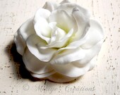 Wedding Hair Accessory, Bridal Headpiece, Gardenia Hair Flower,  Bridal Hair Piece, Flower Hair Clip - Beautiful Gardenia 3 Inch