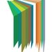 Rainbow Abstract Art Poster 13x19