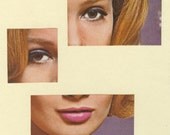 Divided.   Limited edition print of an original collage by Vivienne Strauss.