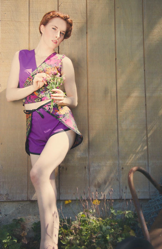 Radish 2 Piece Romper (small-medium)
