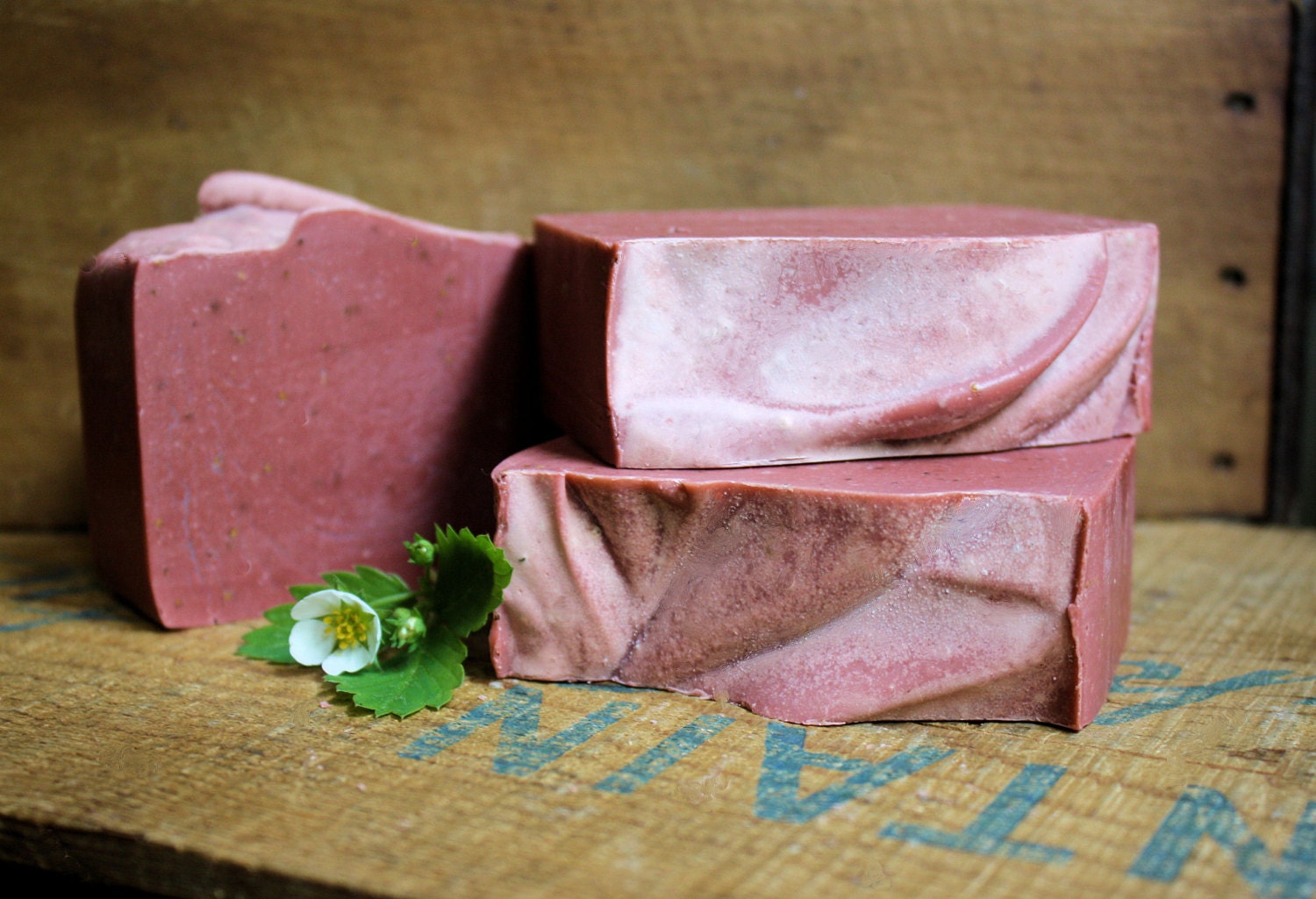 Strawberry Jam Vegan Cold Process Soap