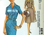 Custom 60's Day Dress From a Vintage 1960s Pattern