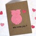 Plantable Owl Card - Flower Seed Paper