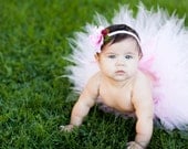 Girls Tutu Skirt -Ready to Ship - Toddler Baby 8" Pixie Tutu - White, Yellow, Orange, Purple, Lavender, Red, Blue, Pink, Green, Black, Brown