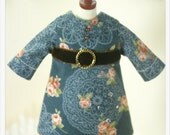 LADYBIRD HOUSE Blythe Outfit Blue And Flower Dress