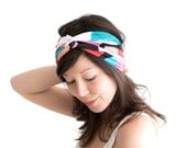 Turban Headband Bright Geometric Lycra