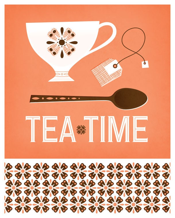 Tea Time : Coral