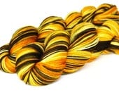 Amazonia--hand dyed sock yarn, merino SW, (490yds/100gm)