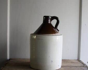 vintage stoneware jug