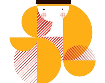 Bonjour monsieur print