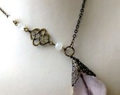 Always Paris Eiffel Tower Photo Prism Statement Necklace
