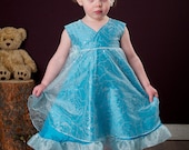 Wrap Dress PDF Sewing Pattern, Katelyn Dress size 1-4