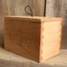 Letterpress Recipe Box with Lid