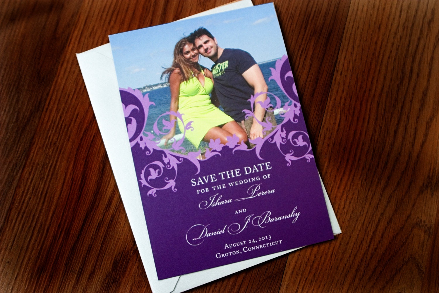 Madison - Photo Save the Date Card