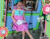 Girls Dress - Childrens Dress - Fancy Dress - Knot Dress