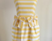 Chiara Striped Dress with Bows