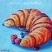 Chocolate Croissant - Giclee Print
