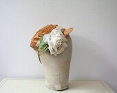 1920s hat / antique hat / Deco Lawn hat