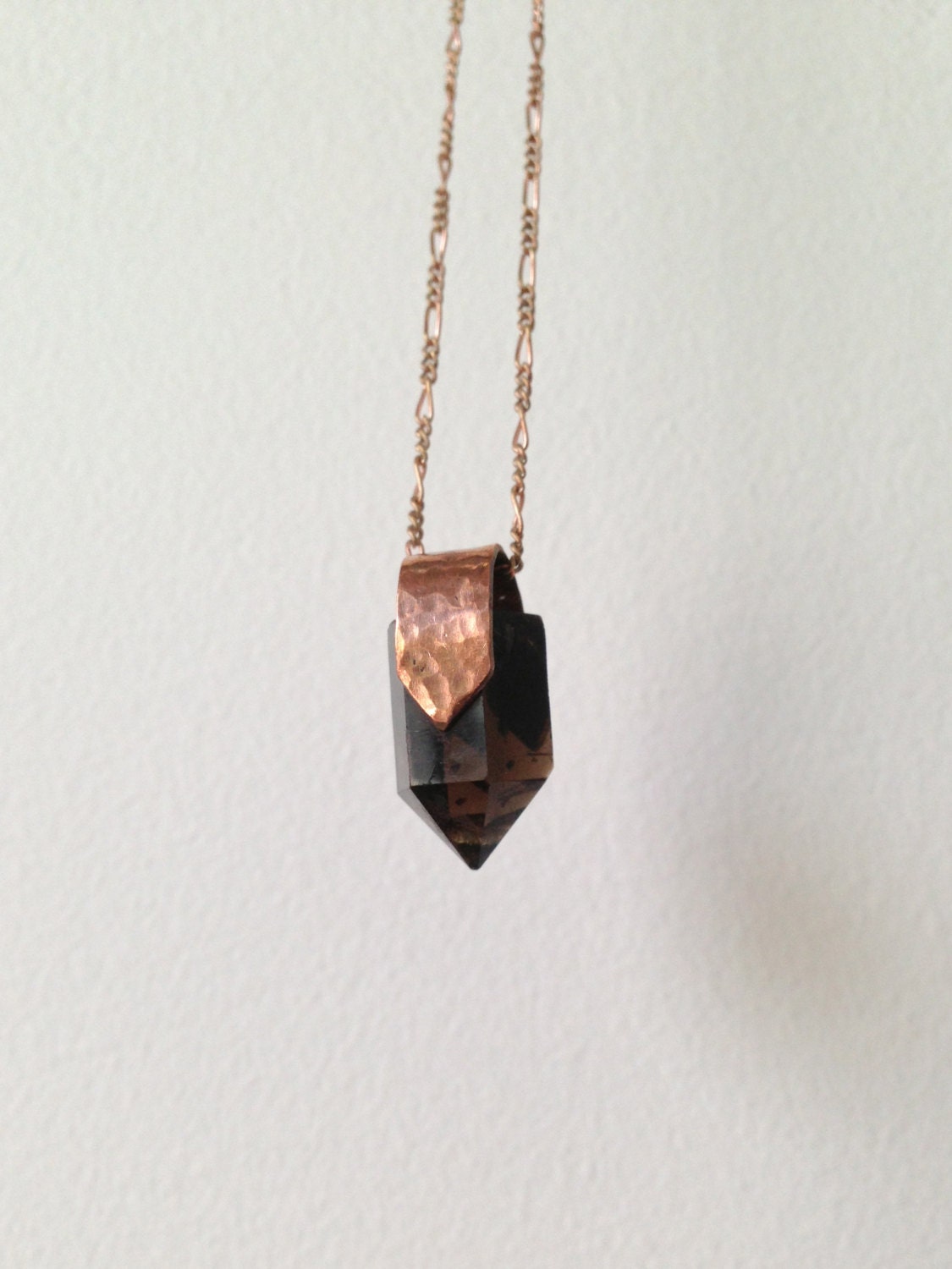 Clutched Crystal Pendant