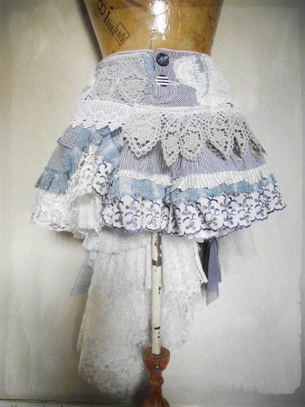 Striped ruffles