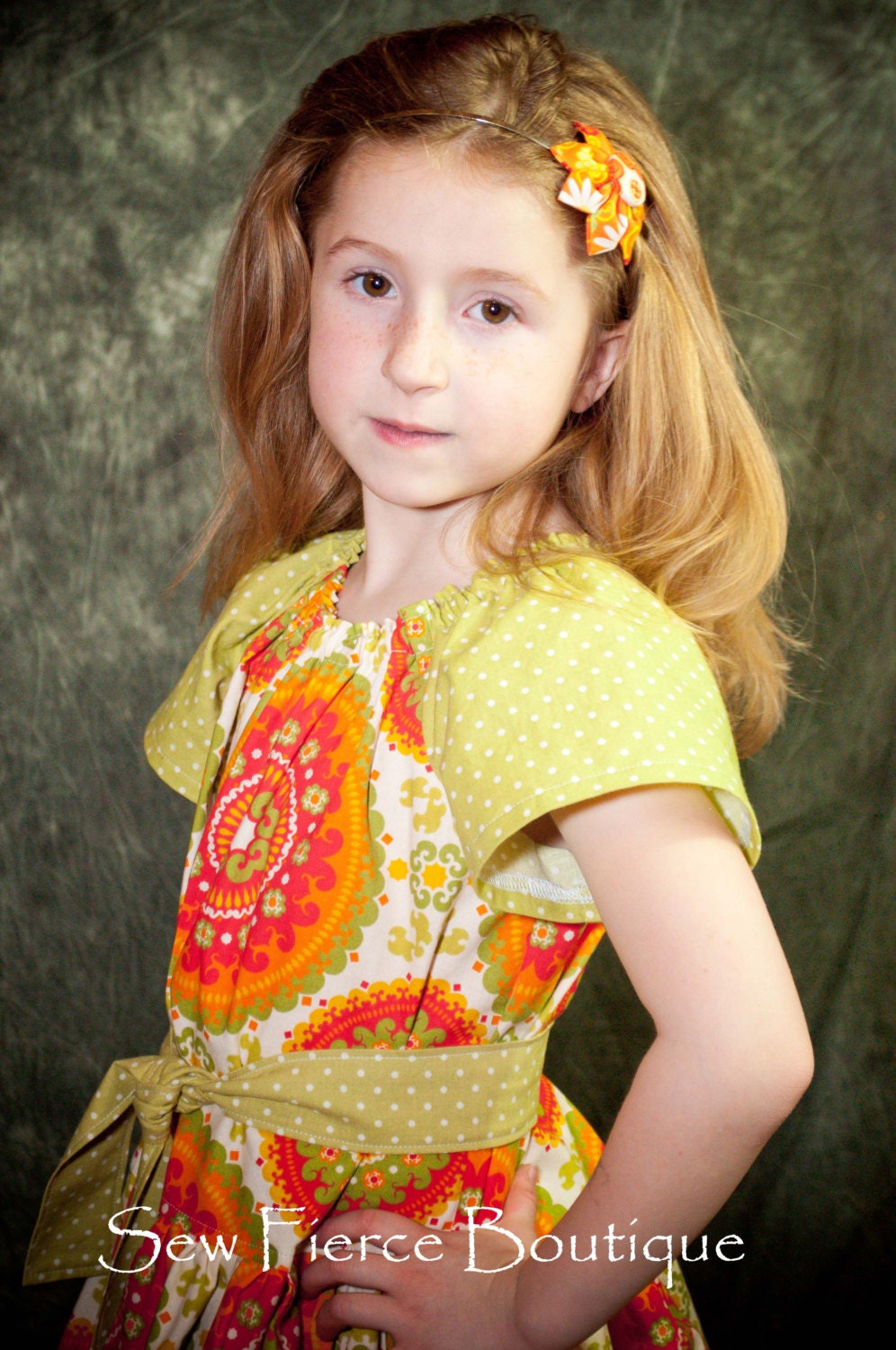 Girls Summer Triple Layered Dress Size 5/6