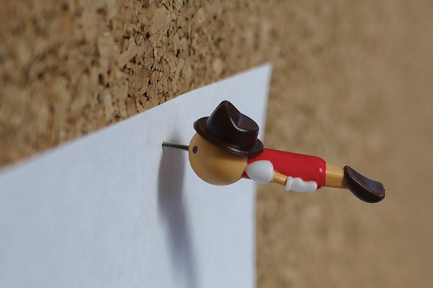 Real Boy (Pinocchio) Push Pins / Thumb Tacks