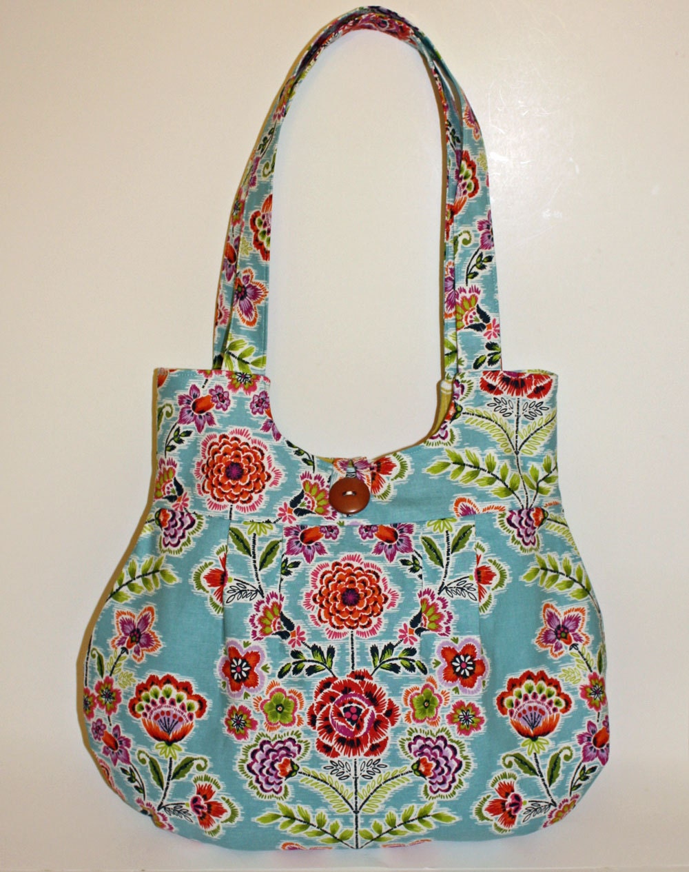 Boho Floral Shoulder Bag or Purse