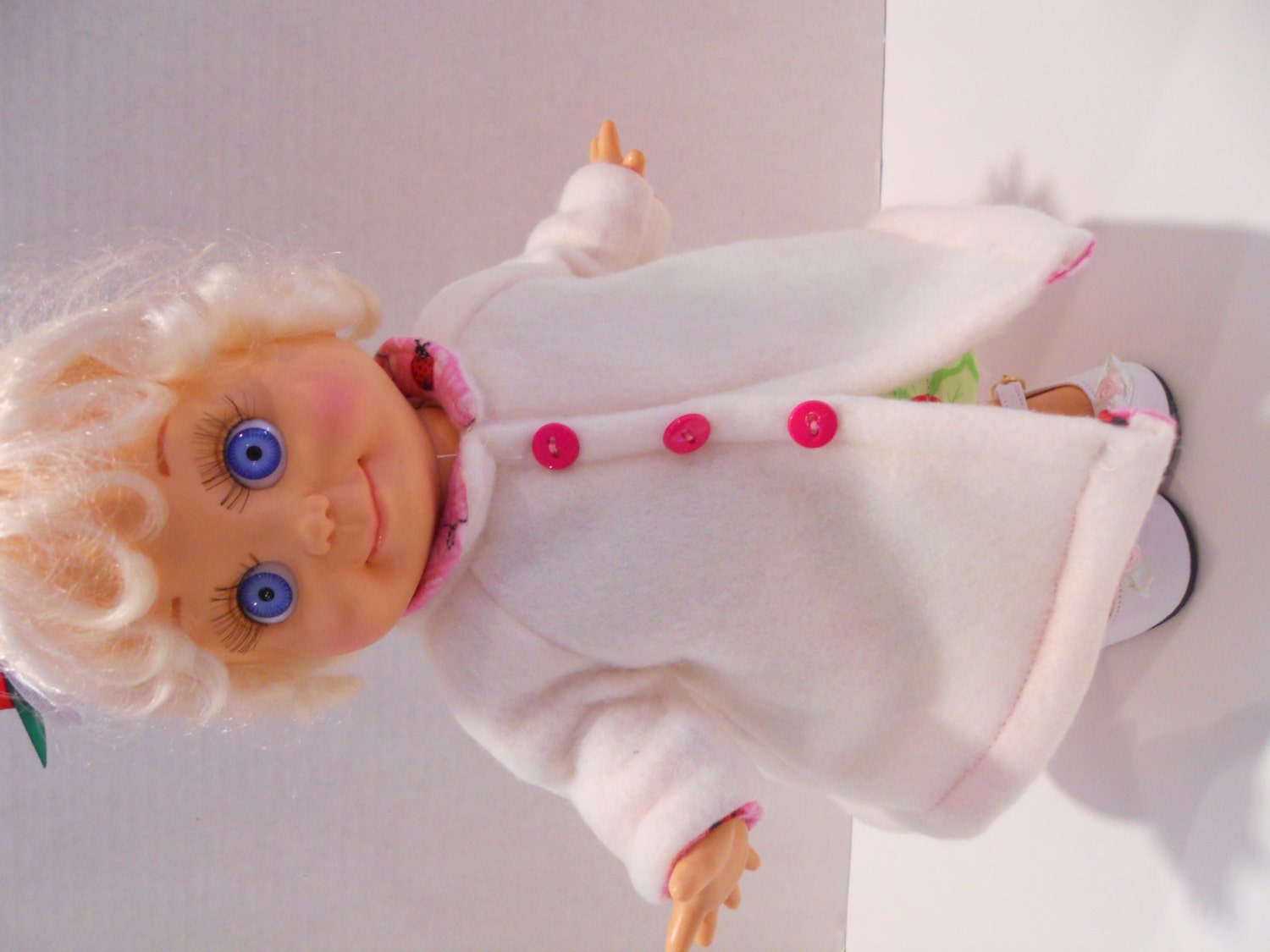 Fleece Coat 13 Inch Doll Clothes Galoob Baby Face