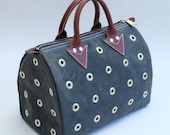 Olive Green Martexin Original Waxed Filter Twill Duffel Purse / Handbag