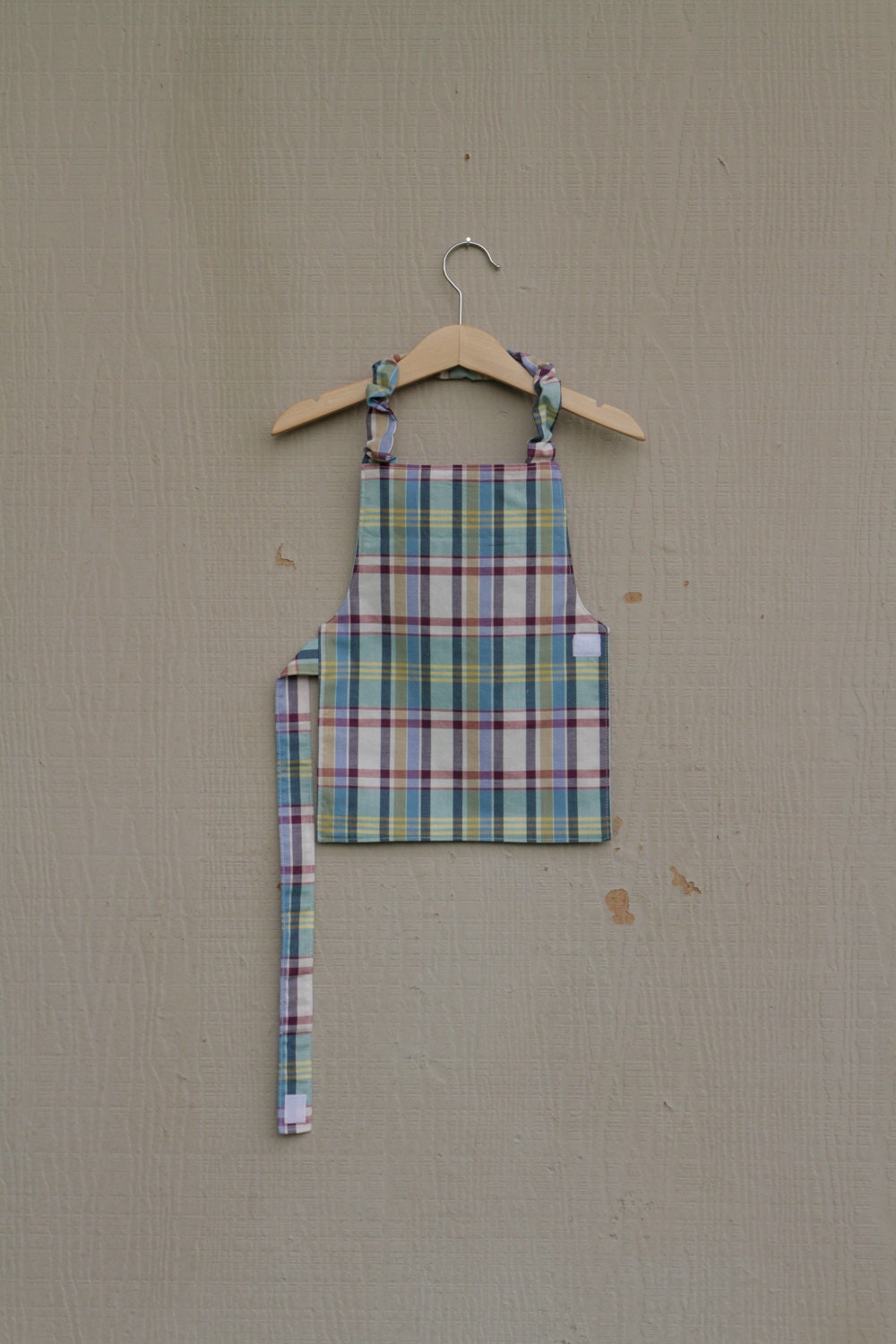 Toddler Apron - Plaid