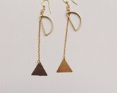 Geo Drop Earrings