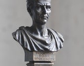 Vintage Roman Bust Figure