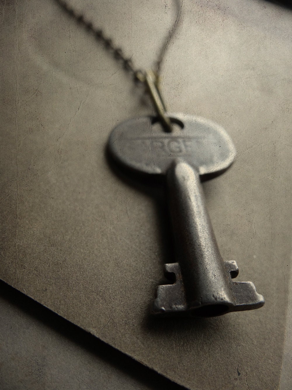 Antique Skeleton Key Necklace - Significance No. 028