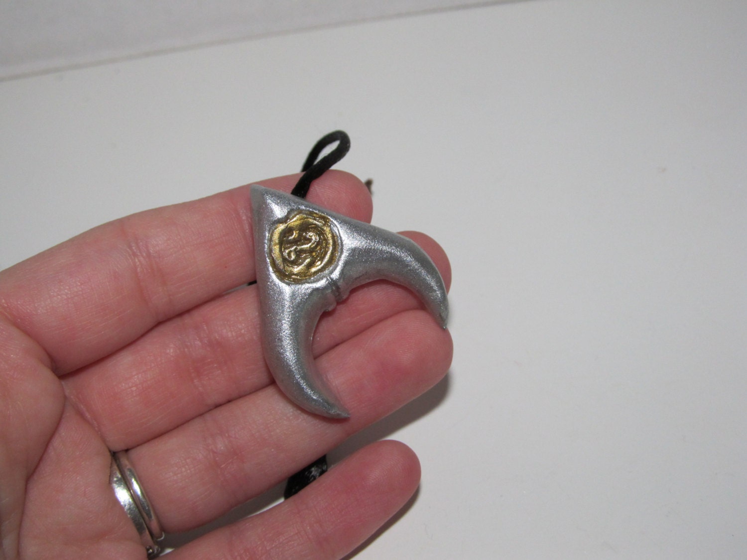 Small Jareth the Goblin King Mini Replica Pendant - Jim Henson's Labyrinth - David Bowie - Charm and Cord