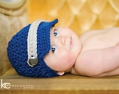 INSTANT DOWNLOAD Crochet Pattern Ribbed Newsboy Cap (Includes 5 Sizes Newborn to Adult ) Permission to sell all finished items