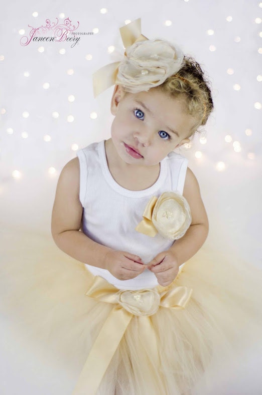 Gold Tresor Princess Tutu Dress Set