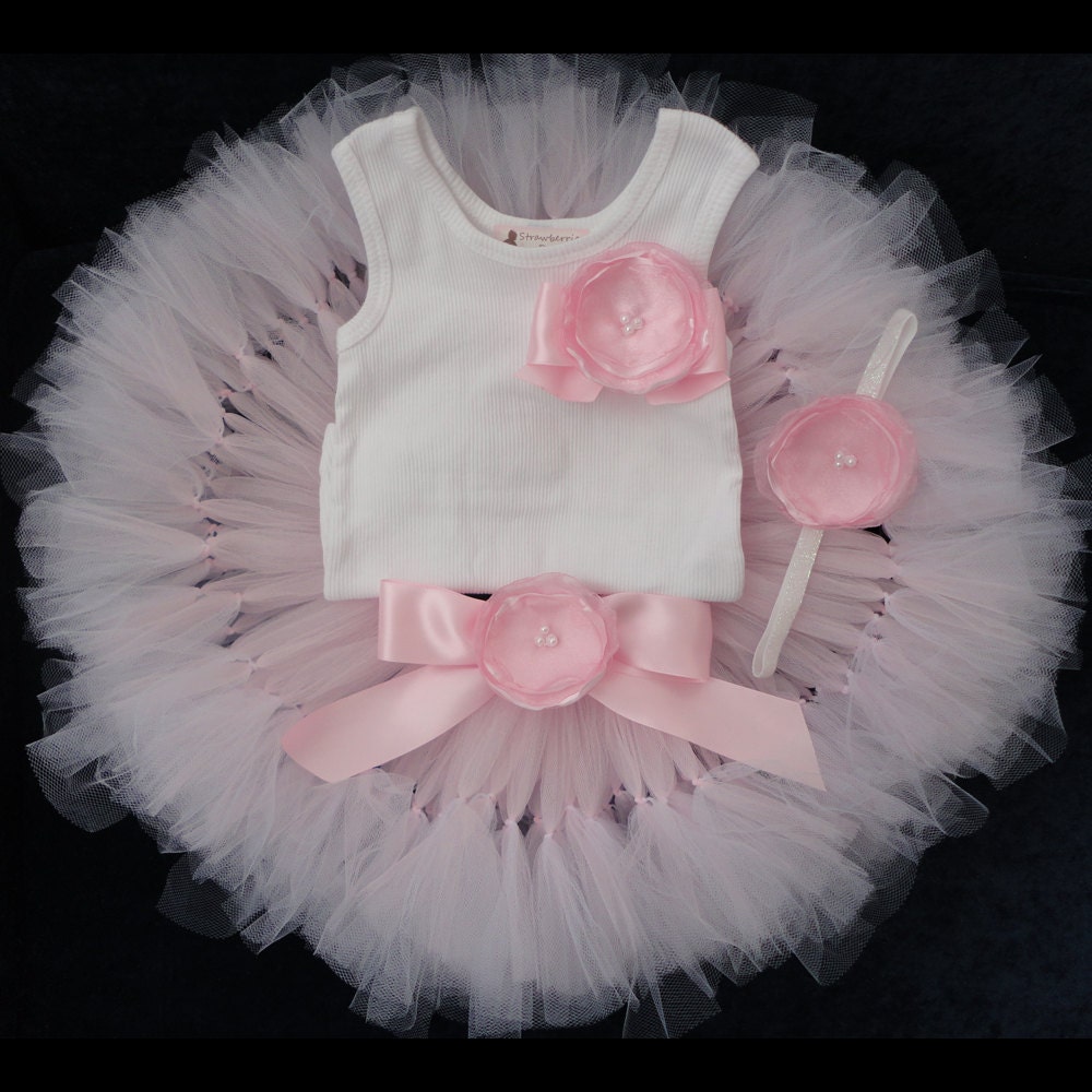 Sweet Ballerina Pink Tutu Dress Set
