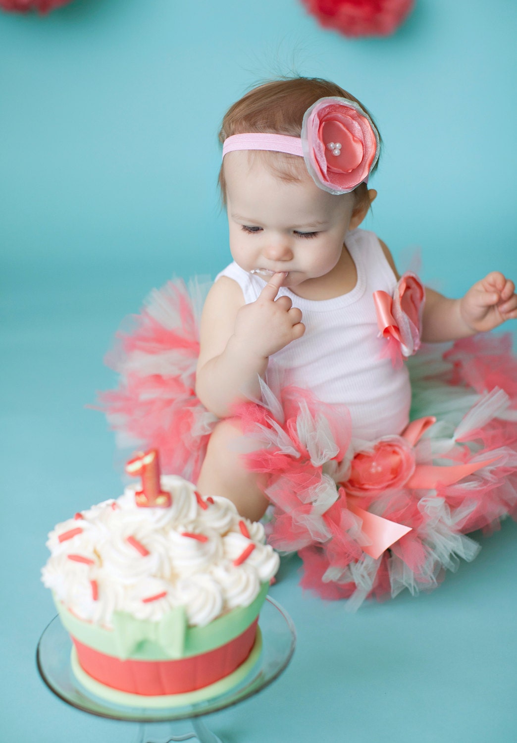 Cake Smash Photoshoot Dress Set