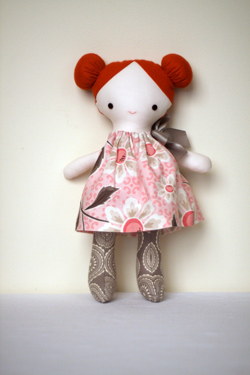 Sadie doll- red hair, brown eyes