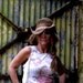 Boho tunic, gypsy cowgirl glam top, romantic crochet clothing, altered couture, Shabby pink, women's, true rebel clothing Sm