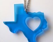 Deep in the Heart of Texas Necklace - Blue
