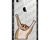 Slow Loris Tickle 1 Full Color iPhone Vinyl Decal Sticker Macbook Smart Phone Monkey