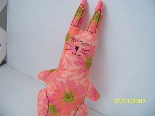 Plush Bunny Peachy Pinky