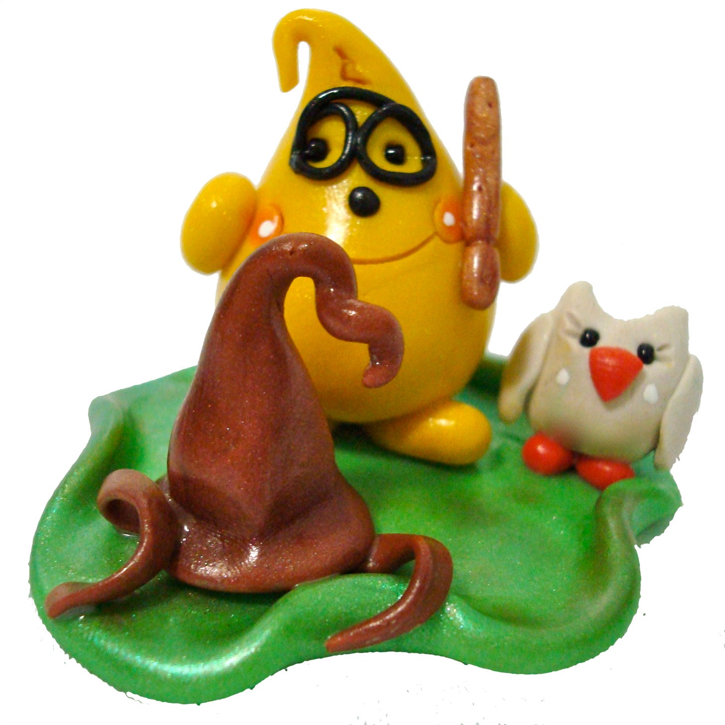 HARRY POTTER Inspired PARKER - Polymer Clay Character Figurine - Limited Edition