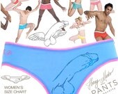 Penis Envy (mature) team-up with PantsToPoverty - new ruched style, all sizes