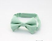 Mint Baby or Toddler Bow Tie- Newborn-4T