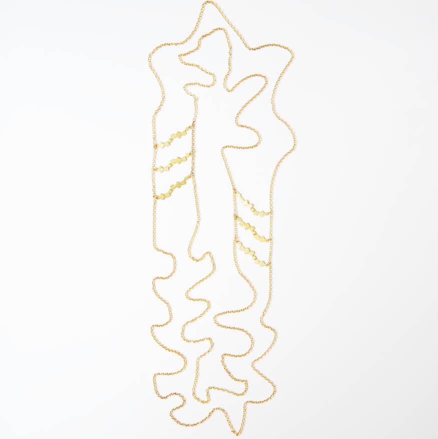 Florence // convertible body chain // eco friendly handmade jewelry